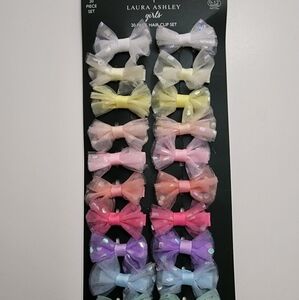 20 Girl's Hair Clip Set Multicolored NWT